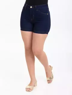 Short Hot Pant Escura Paraiso- Jeans 1763377 na internet