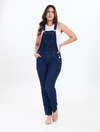 Jardineira Longa Escura Missy-Jeans 1870055