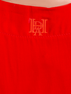 Blusa Regata Vermelho Viscolinho 2910028 - Atacado Handara