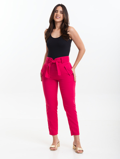 Calça Alfaiataria Pink Linho 3440024