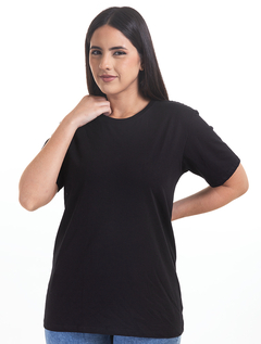 Blusa Gola Careca Preta Meia Malha 8750014