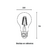 Lampada Led Retro A60 4w 2.2k E-27 Bivolt Blumenau na internet