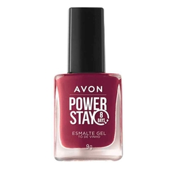 Esmalte Gel Avon Power Stay - Tô de Vinho