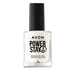 Esmalte Gel Avon Power Stay - Branco Absoluto