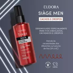 Óleo Capilar Siàge Men Cachos e Crespos 100ml - MilaBela Cosméticos