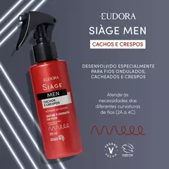 Spray Siàge Men Ativador de Cachos 100ml - comprar online