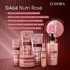 Shampoo Siàge Nutri Rosé 1 Litro - comprar online