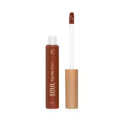 Gloss Marrom Bombom de Avelã Soul Kiss Me Doces Finos 5,2ml