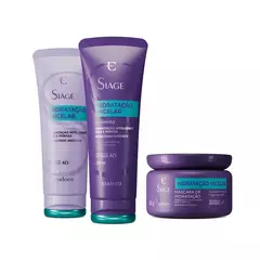 Combo Eudora Siàge Hidratação Micelar: Shampoo 250ml + Condicionador 200ml + Máscara Capilar 250g