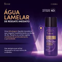 Água Lamelar Siàge Resgate Imediato 150ml - comprar online