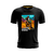 Camiseta Texx Trip Branc Desenho Verd Azul M