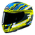 Capacete Hjc Rpha 11 Stobon Amarelo Azul E Branco 55