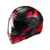 Capacete Hjc I90 Syrex Preto E Vermelho 56