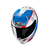 Capacete Hjc Rpha 11 Texen Branco Azul E Vermelho 56 na internet