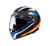 Capacete Hjc F70 Carbon Ubis Preto Azul E Laranja 56