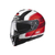 Capacete Hjc I90 Wasco Vermelho Branco E Preto 56