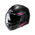 Capacete Hjc I100 180 Beis Preto Chumbo E Rosa 55