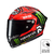 Capacete Hjc Rpha 1 Quartararo Moto GP Vermelho Preto 59