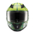 Capacete Texx Fechado Hawk Fury Verd Amare Verm 56