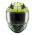 Capacete Texx Fechado Hawk Fury Verd Amare Verm 56 - comprar online