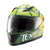 Imagem do Capacete Texx Fechado Hawk Fury Verd Amare Verm 56