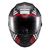 Capacete Texx Fechado Wing Grid Pret Verm Branc 56 - comprar online