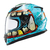 Capacete Texx Fechado Hawk Orc Turquesa 56 na internet