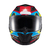 Capacete Texx Fechado Hawk Ride Azul Verd Verm Pret 56