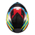 Capacete Texx Fechado Hawk Ride Azul Verd Verm Pret 56 - comprar online