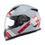 Capacete Texx Fechado Wing Grid Chumb Verm Branc 56 na internet