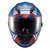 Capacete Texx Fechado Wing Grid Azul Verm Branc 60 - comprar online