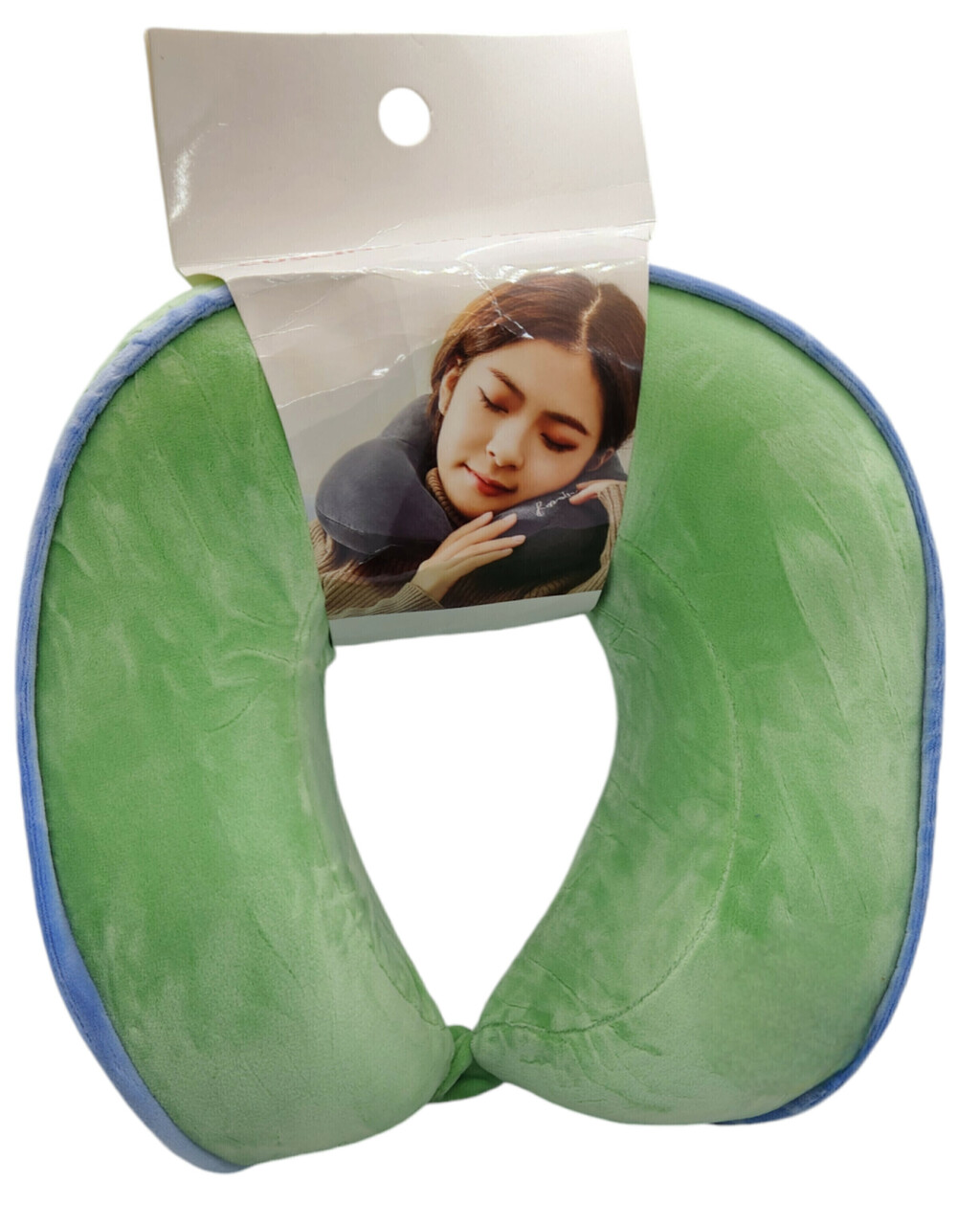Almohada Cuello de Viaje Envivado Green Viscoelastica