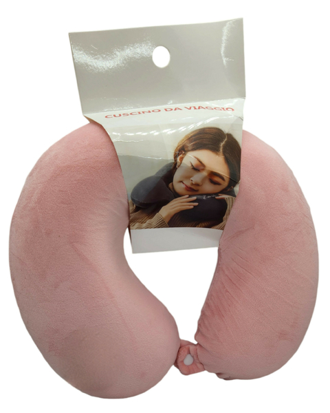 Almohada Cuello de Viaje Pink
