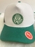 Boné Palmeiras Branco Com Aba Curva Verde - comprar online