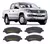 Kit Discos Y Pastillas Volkswagen Amarok Kit X2 - tienda online