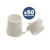 CONECTOR PLASTICO BLANCO 5/8" A 1" (X50 UNIDADES)