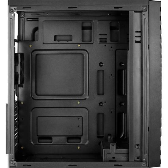 Gabinete Gamer Aerocool Streak Preto RGB Lateral Acrílico - Wormtec