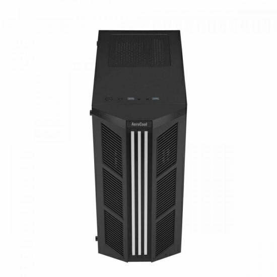 Gabinete Gamer Aerocool Prime Preto RGB Lateral Vidro - Wormtec