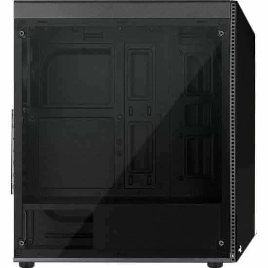 Gabinete Gamer Aerocool Shard Preto RGB Lateral Acrílico - Wormtec