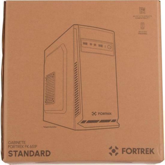 Gabinete ATX Fortrek SC501BK Preto FK 651P - Wormtec