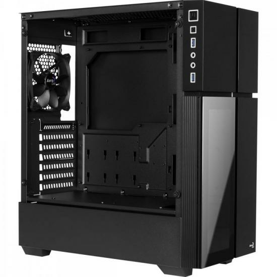 Gabinete Gamer Aerocool Playa Preto RGB Lateral Vidro - Wormtec