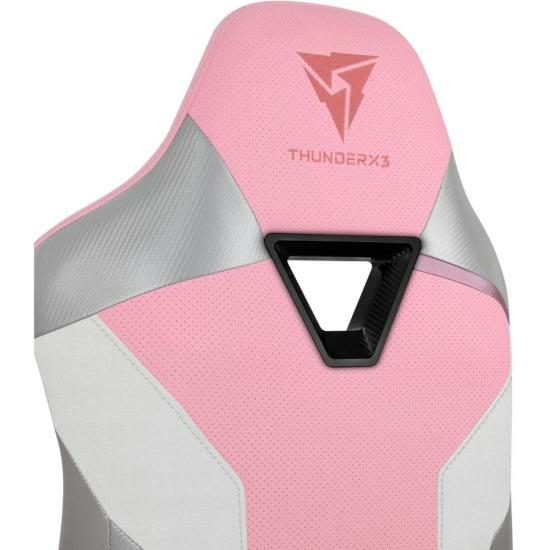 Cadeira Gamer ThunderX3 TC3 Sakura White Rosa - Wormtec