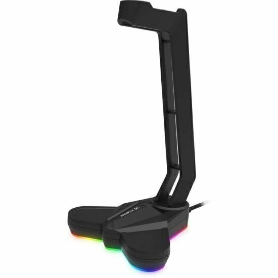 Suporte Para Headset Fortrek Vickers RGB Preto - comprar online