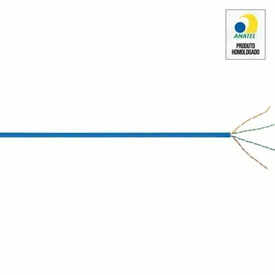 Cabo de Rede CAT.6+ CM 305m Azul Nexans - CX / 305 - comprar online