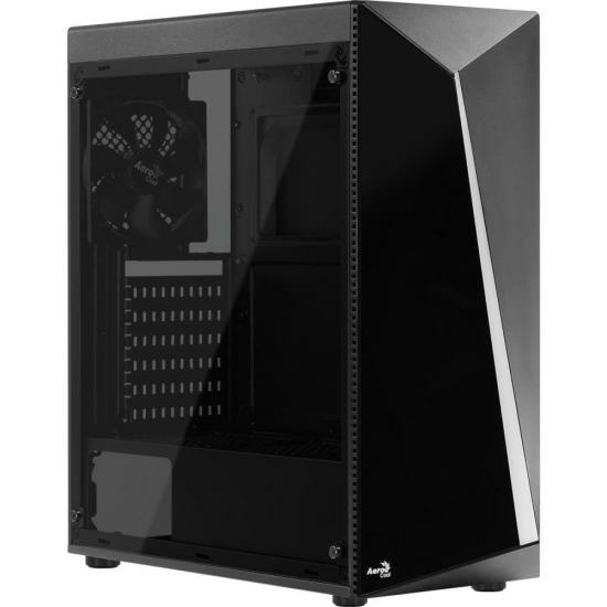 Gabinete Gamer Aerocool Shard Preto RGB Lateral Acrílico - comprar online