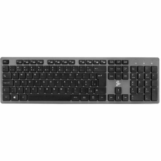 Teclado Sem Fio 5+ Premium Preto - comprar online