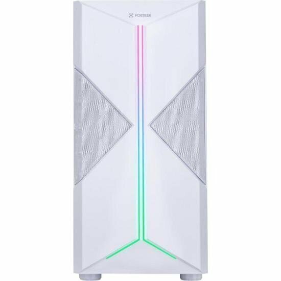 Gabinete Gamer Fortrek Holt Mid Tower RGB Branco - comprar online