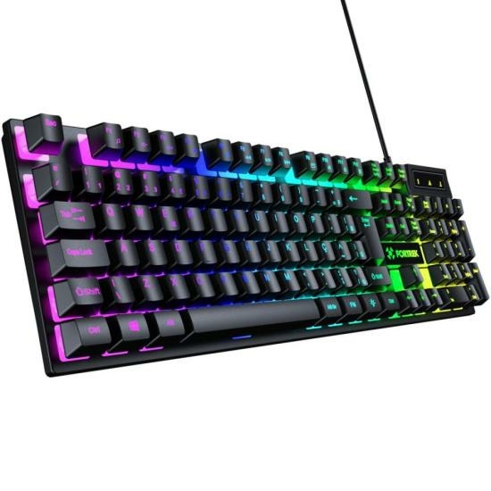 Teclado Gamer Fortrek Fearless 100 Fullsized Preto - comprar online