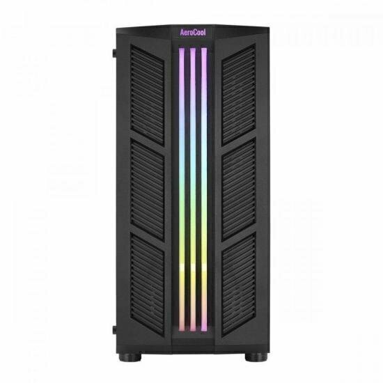 Gabinete Gamer Aerocool Prime Preto RGB Lateral Vidro - comprar online