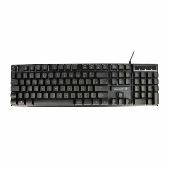 Teclado Gamer Multimidia Fortrek BlackFire New Preto - comprar online